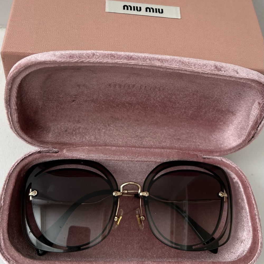 Miu Miu Oversized Sunglasses